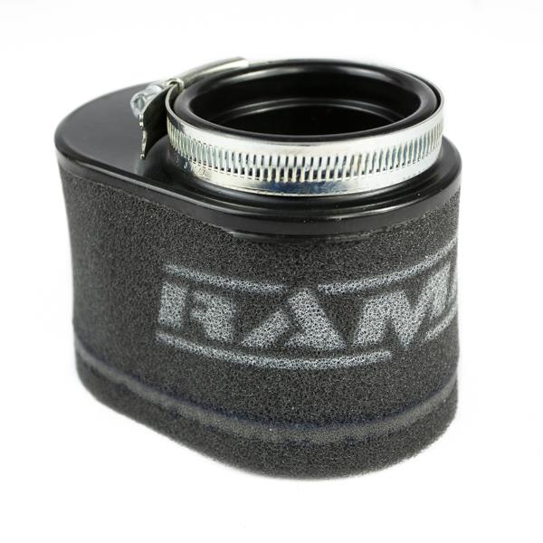 55mm ID Neck Oval Body Motorcycle Ramair Pod Air Filter