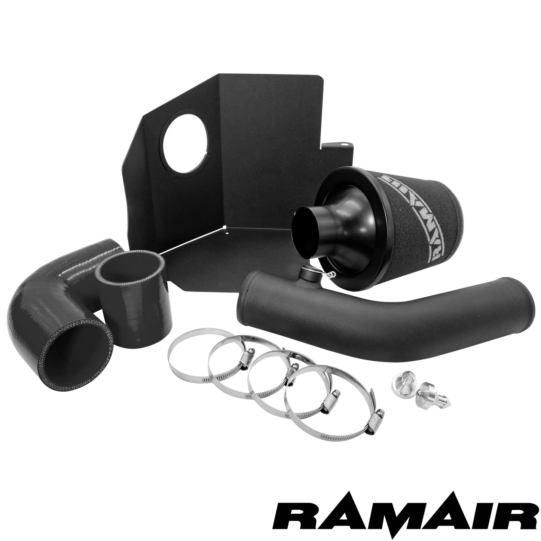 Performance Foam Induction Kit for MK8 Ford Fiesta ST 1.0 EcoBoost - Black Hose