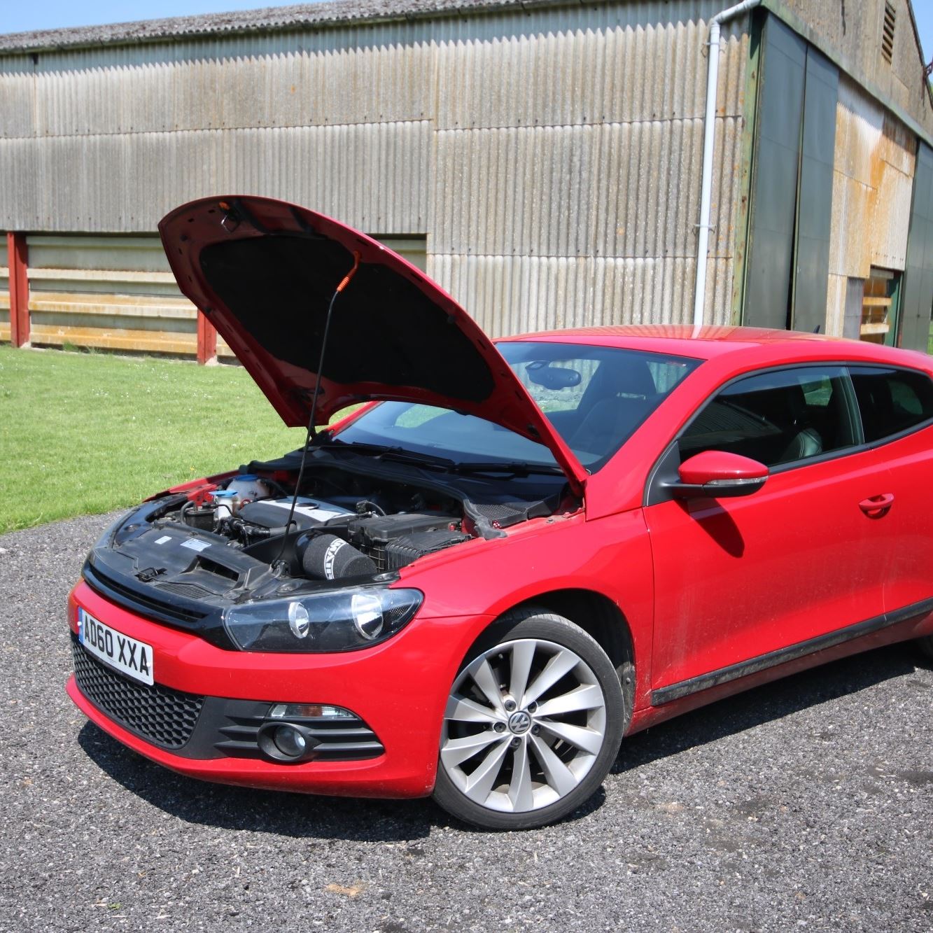 Performance Foam Induction Kit for 2.0 TSI TFSI MK6 GTI - Red Hose