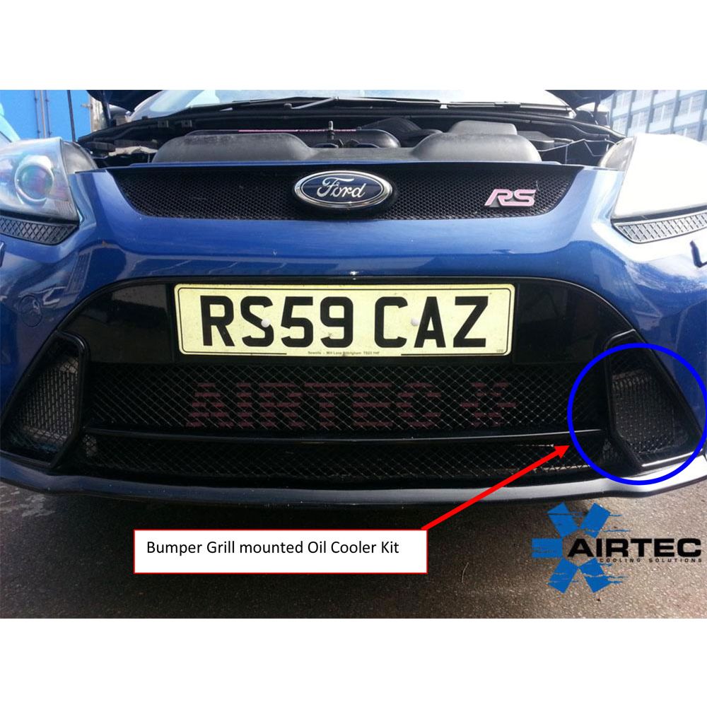 AIRTEC Motorsport ‘Race' Oil Cooler Kit – Lower Grille Mounted for Focus ST & RS Mk2