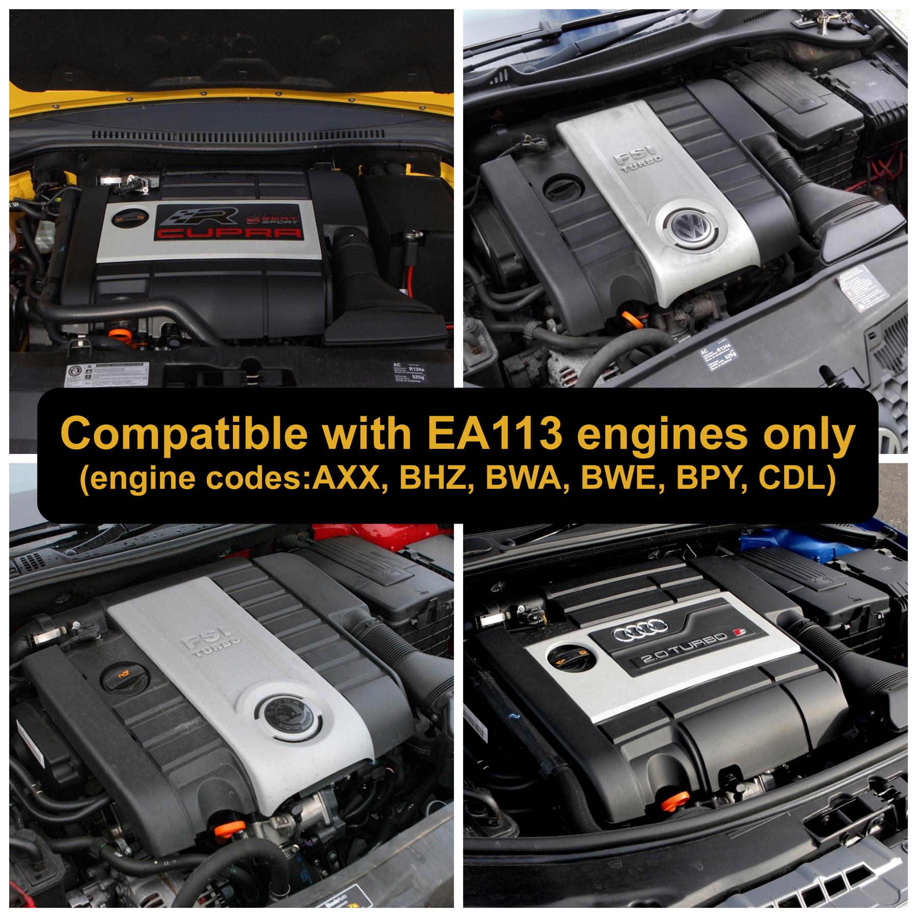 Performance Foam Induction Kit for VW Audi Seat 2.0 TFSI