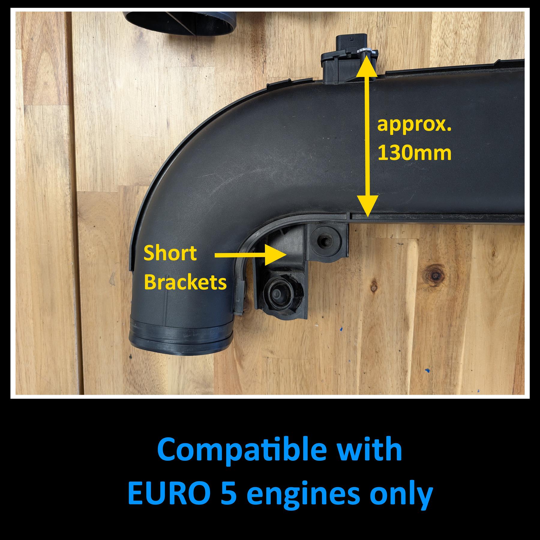 Pleated Intake Kit for BMW F Series N57