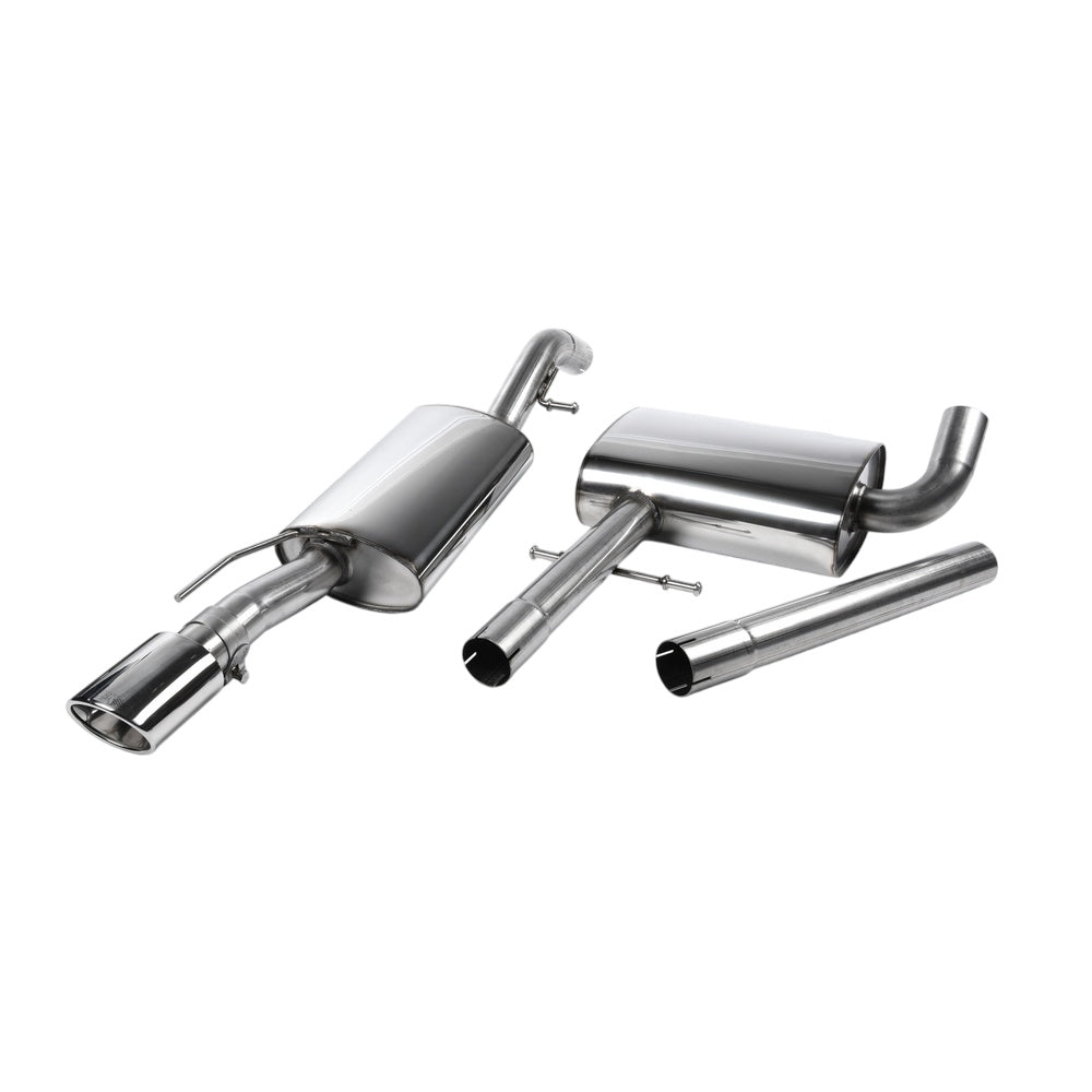 Milltek Cat Back Exhaust Volkswagen Corrado VR6 88-91-Exhaust System-carbonizeduk