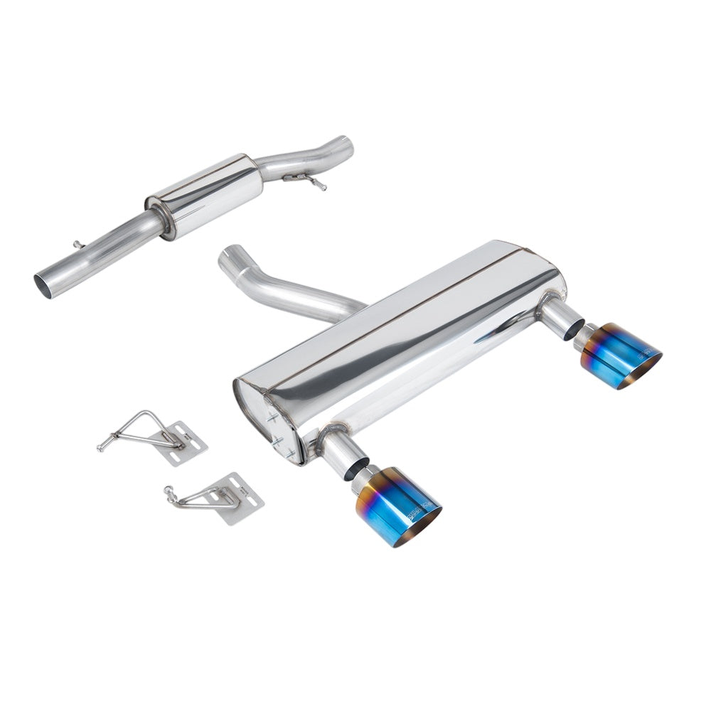 Milltek Cat Back Exhaust Audi TT 3.2 V6 Quattro Coupe and Roadster 03-06-Exhaust System-carbonizeduk