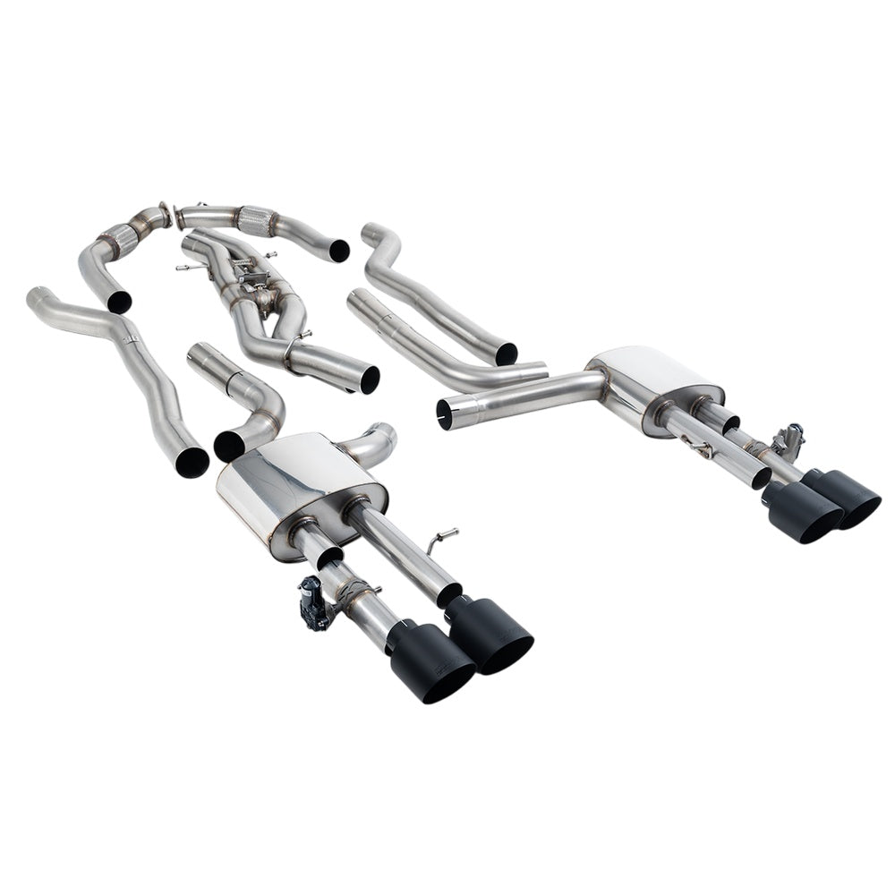 Milltek Cat Back Exhaust Audi S8 D5 4.0 TFSi V8 Saloon / Sedan Long Wheel Base (Non OPF/GPF US/ROW Models) 20-25-Exhaust System-carbonizeduk