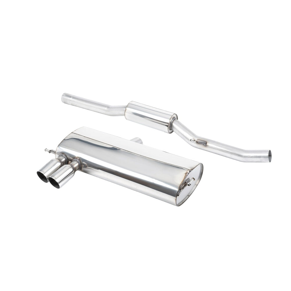 Milltek Cat Back Exhaust Audi S3 1.8T Quattro 8L 98-03-Exhaust System-carbonizeduk