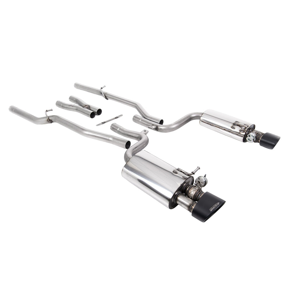 Milltek Cat Back Exhaust Audi RS4 B7 4.2 V8 Saloon, Avant and Cabriolet 06-08-Exhaust System-carbonizeduk
