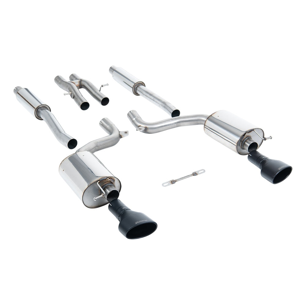 Milltek Cat Back Exhaust Audi RS6 C6 5.0 V10 biturbo Quattro 08-10-Exhaust System-carbonizeduk