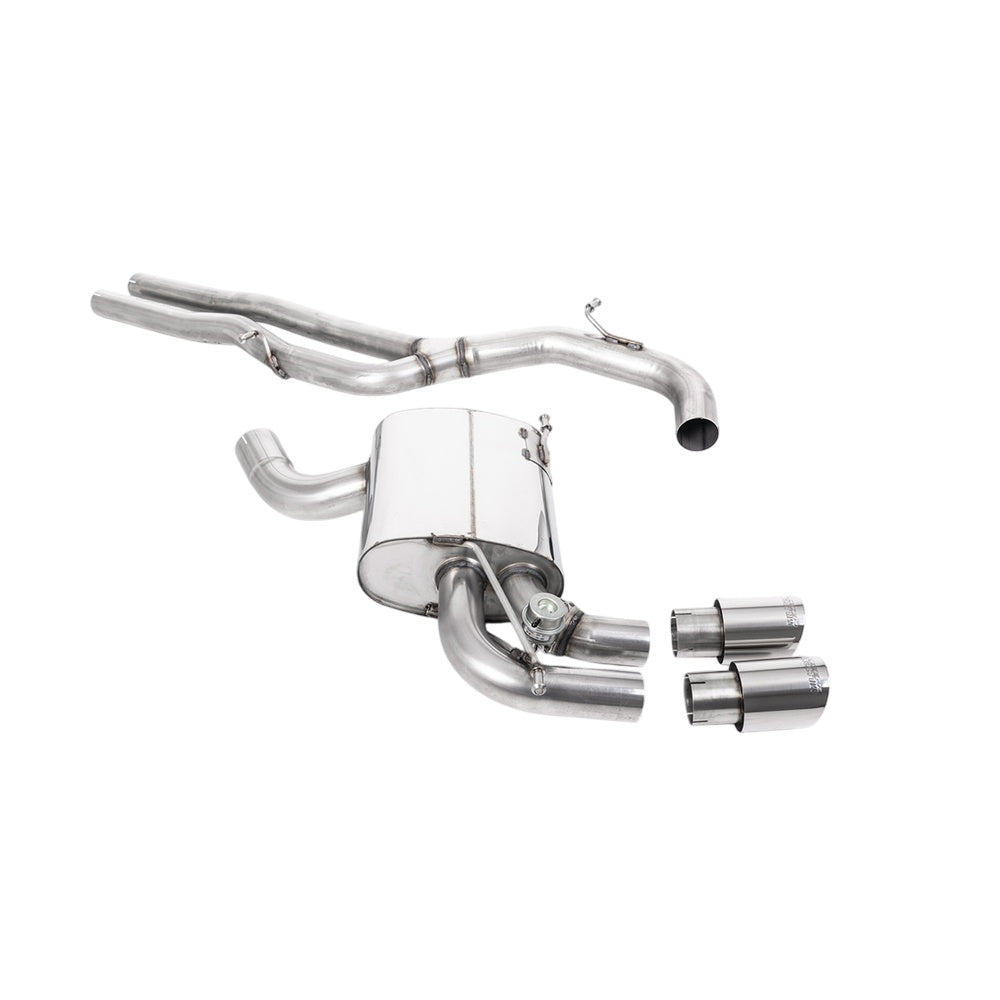 Milltek Cat Back Exhaust Audi RS3 Sportback S-Tronic (8P) 11-12-Exhaust System-carbonizeduk