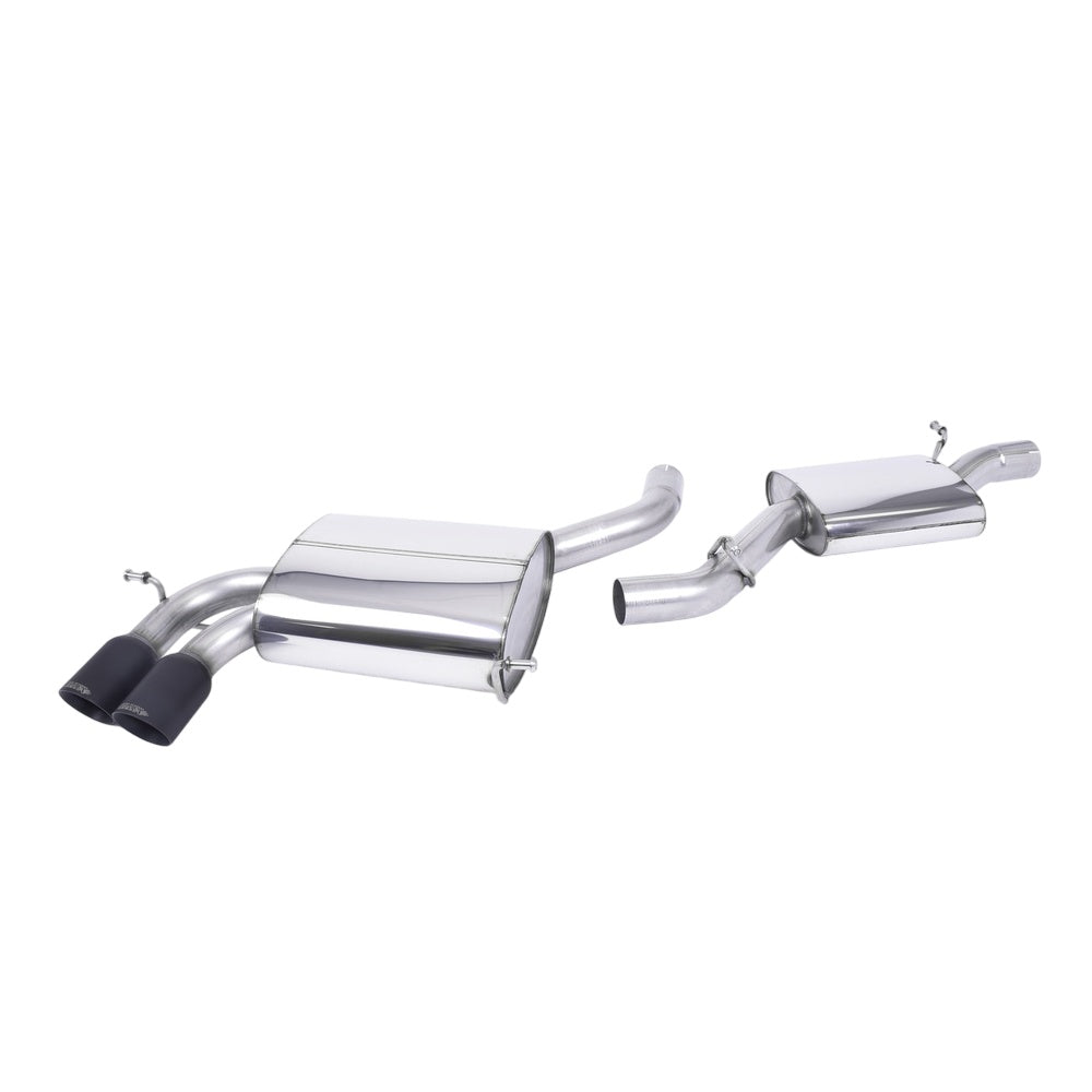Milltek Cat Back Exhaust Audi S3 2.0 T Quattro 3-Door 8P 06-12-Exhaust System-carbonizeduk