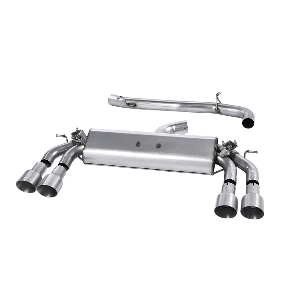 Milltek Cat Back Exhaust Audi S3 2.0 TFSi Quattro Sportback 8V.2 (GPF Equipped Models Only) 19-20-Exhaust System-carbonizeduk