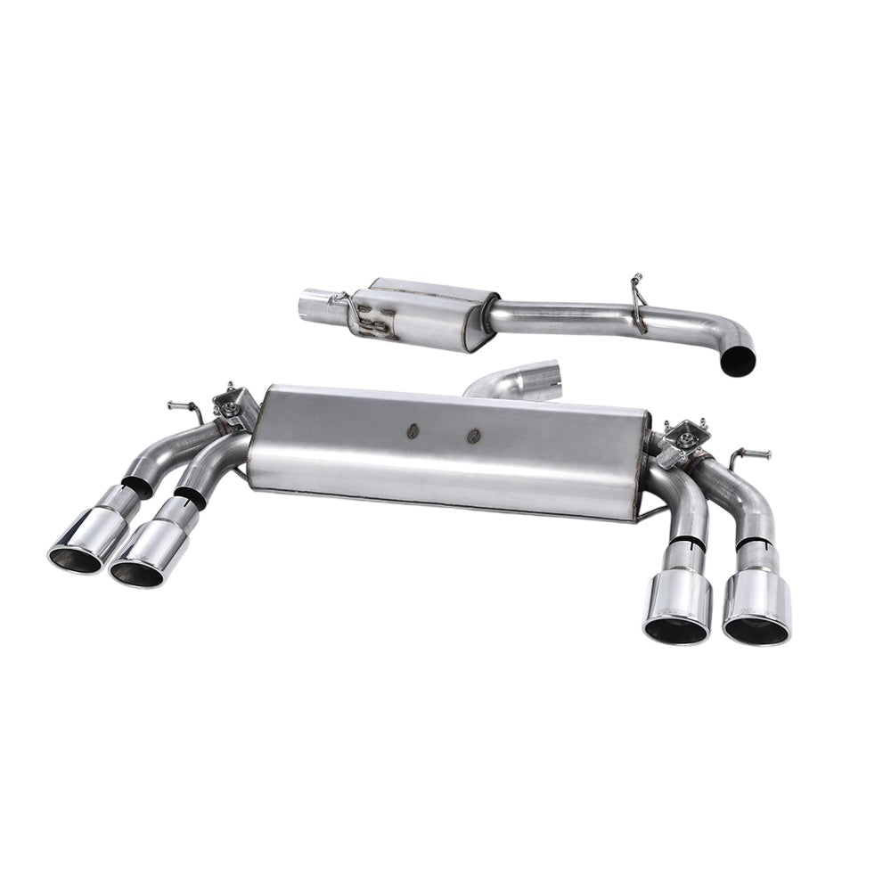 Milltek Cat Back Exhaust Audi S3 2.0 TFSi Quattro Sportback 8V/8V.2 (Non-GPF Equipped Models Only) 13-18-Exhaust System-carbonizeduk