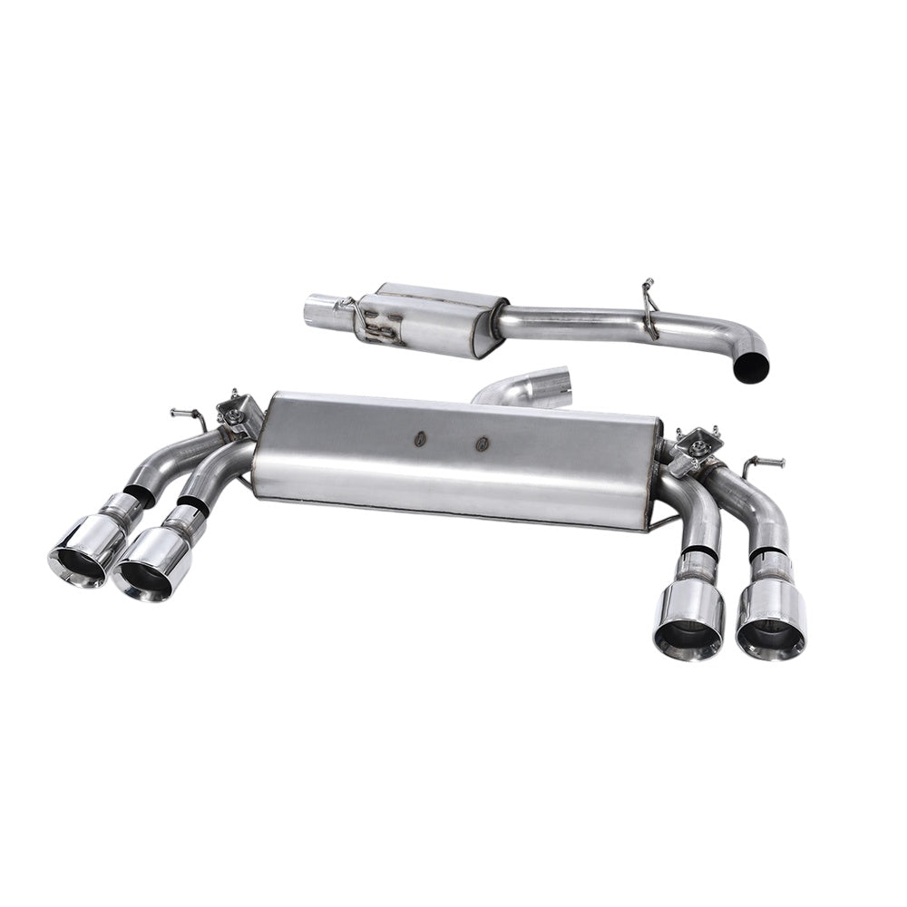 Milltek Cat Back Exhaust Audi S3 2.0 TFSi Quattro Sportback 8V/8V.2 (Non-GPF Equipped Models Only) 13-18-Exhaust System-carbonizeduk