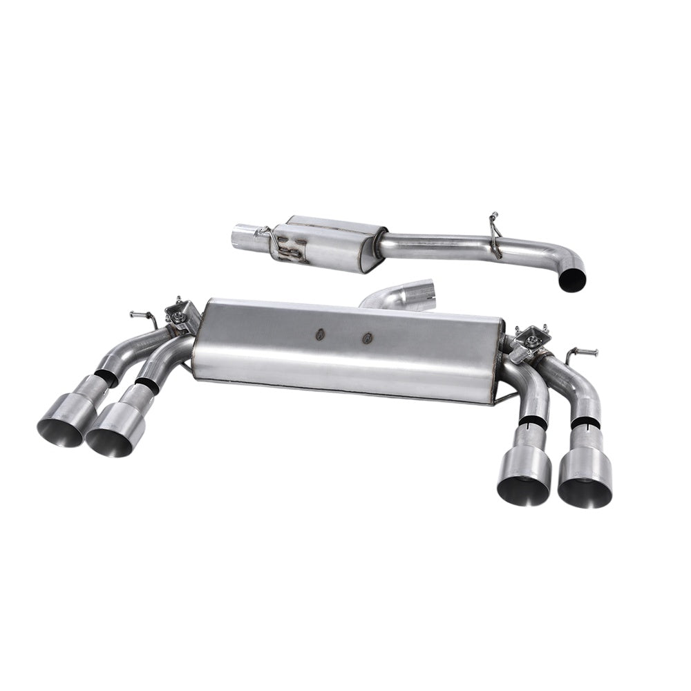 Milltek Cat Back Exhaust Audi S3 2.0 TFSi Quattro Sportback 8V/8V.2 (Non-GPF Equipped Models Only) 13-18-Exhaust System-carbonizeduk