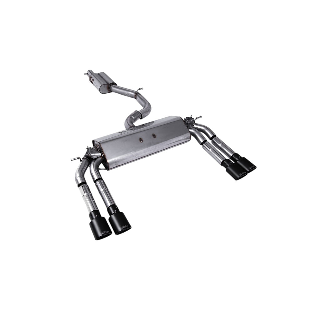 Milltek Cat Back Exhaust Audi S3 2.0 TFSi Quattro Saloon and Cabrio 8V/8V.2 (Non-GPF Equipped Models Only) 13-18-Exhaust System-carbonizeduk