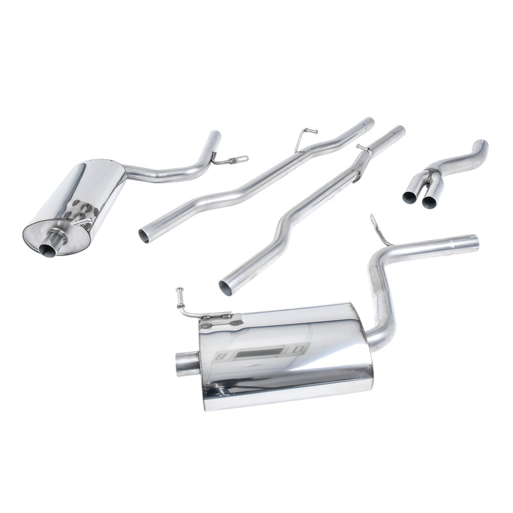 Milltek Cat Back Exhaust Audi A4 2.0 TFSi B7 Quattro and DTM 05-08-Exhaust System-carbonizeduk