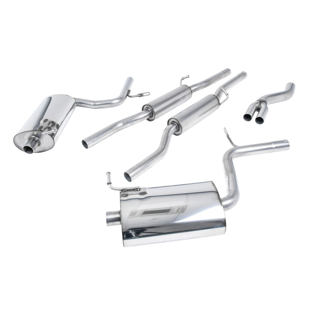 Milltek Cat Back Exhaust Audi A4 2.0 TFSi B7 Quattro and DTM 05-08-Exhaust System-carbonizeduk