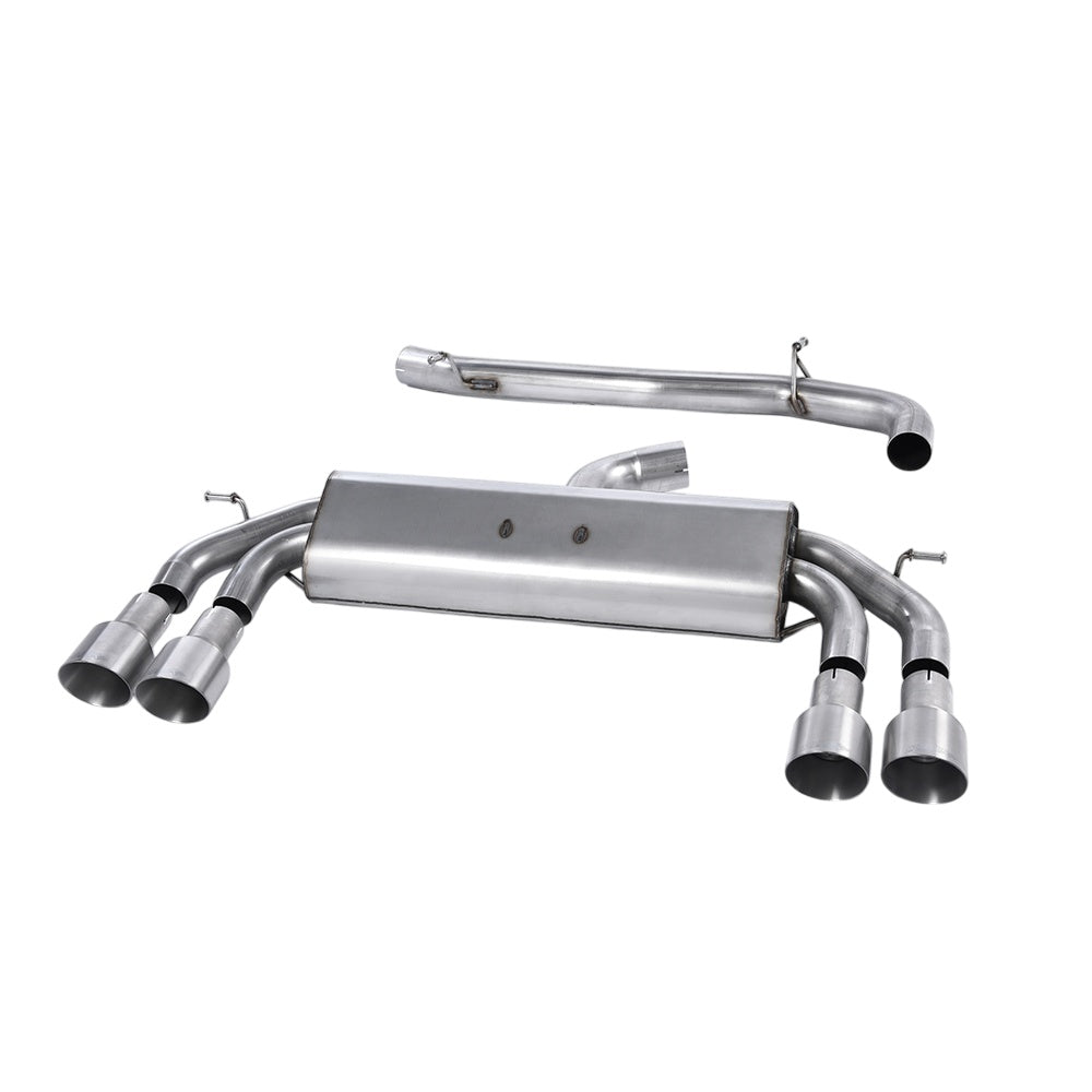 Milltek Cat Back Exhaust Audi S3 2.0 TFSi Quattro Sportback 8V/8V.2 (Non-GPF Equipped Models Only) 13-18-Exhaust System-carbonizeduk