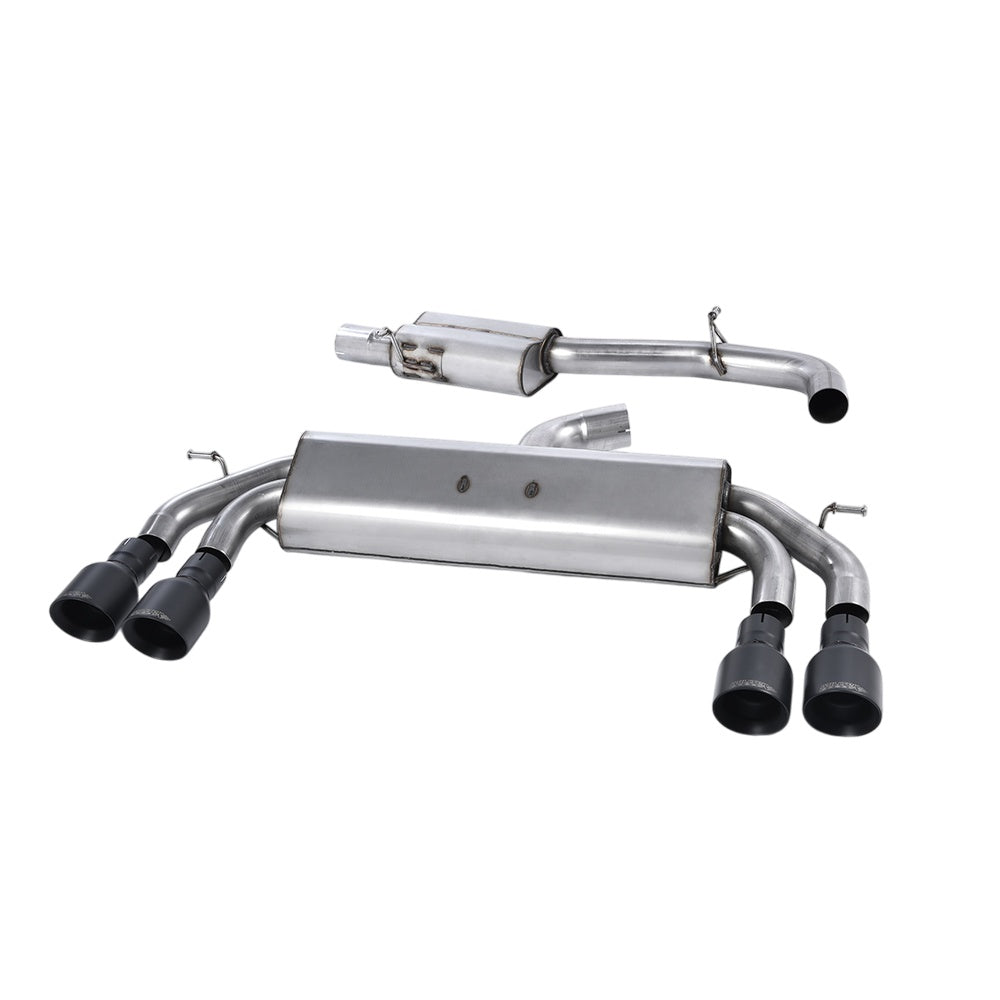 Milltek Cat Back Exhaust Audi S3 2.0 TFSi Quattro Sportback 8V/8V.2 (Non-GPF Equipped Models Only) 13-18-Exhaust System-carbonizeduk