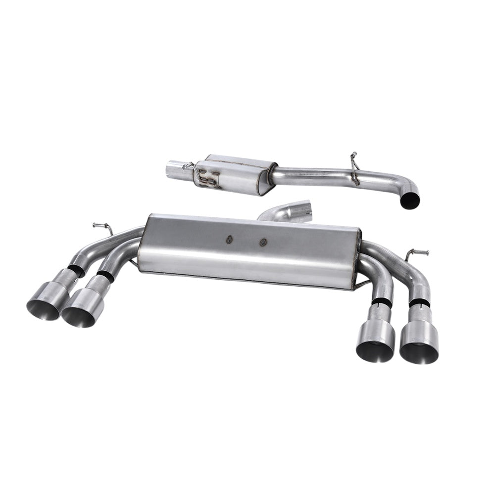 Milltek Cat Back Exhaust Audi S3 2.0 TFSi Quattro Sportback 8V/8V.2 (Non-GPF Equipped Models Only) 13-18-Exhaust System-carbonizeduk