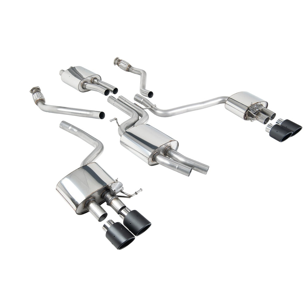 Milltek Cat Back Exhaust Audi SQ5 3.0 TFSi Supercharged 13-16-Exhaust System-carbonizeduk