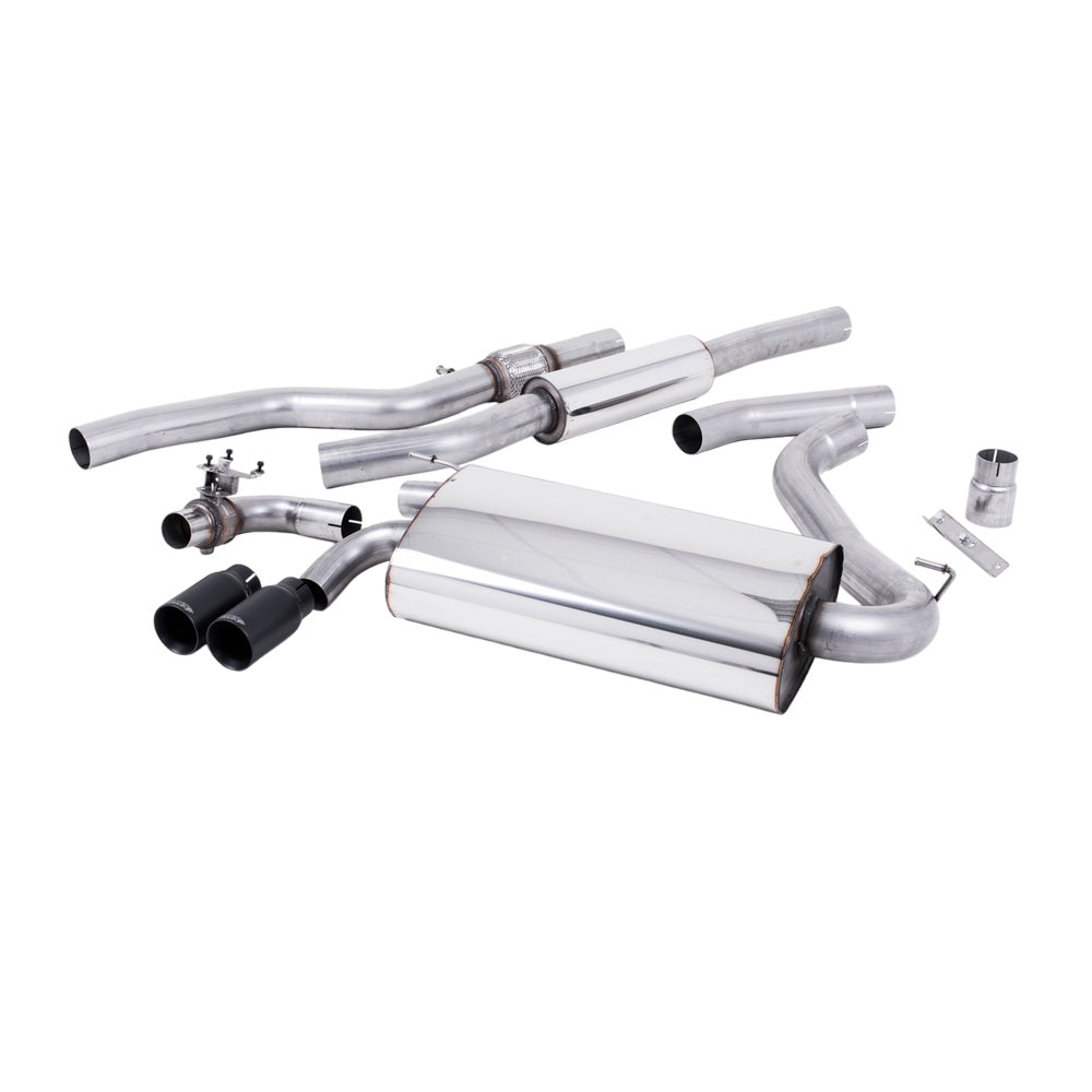 Milltek Cat Back Exhaust BMW 4 Series F32 428i Coupe (Manual Gearbox, without Tow Bar, None xDrive and N20 Engine Only) 14-18-Exhaust System-carbonizeduk