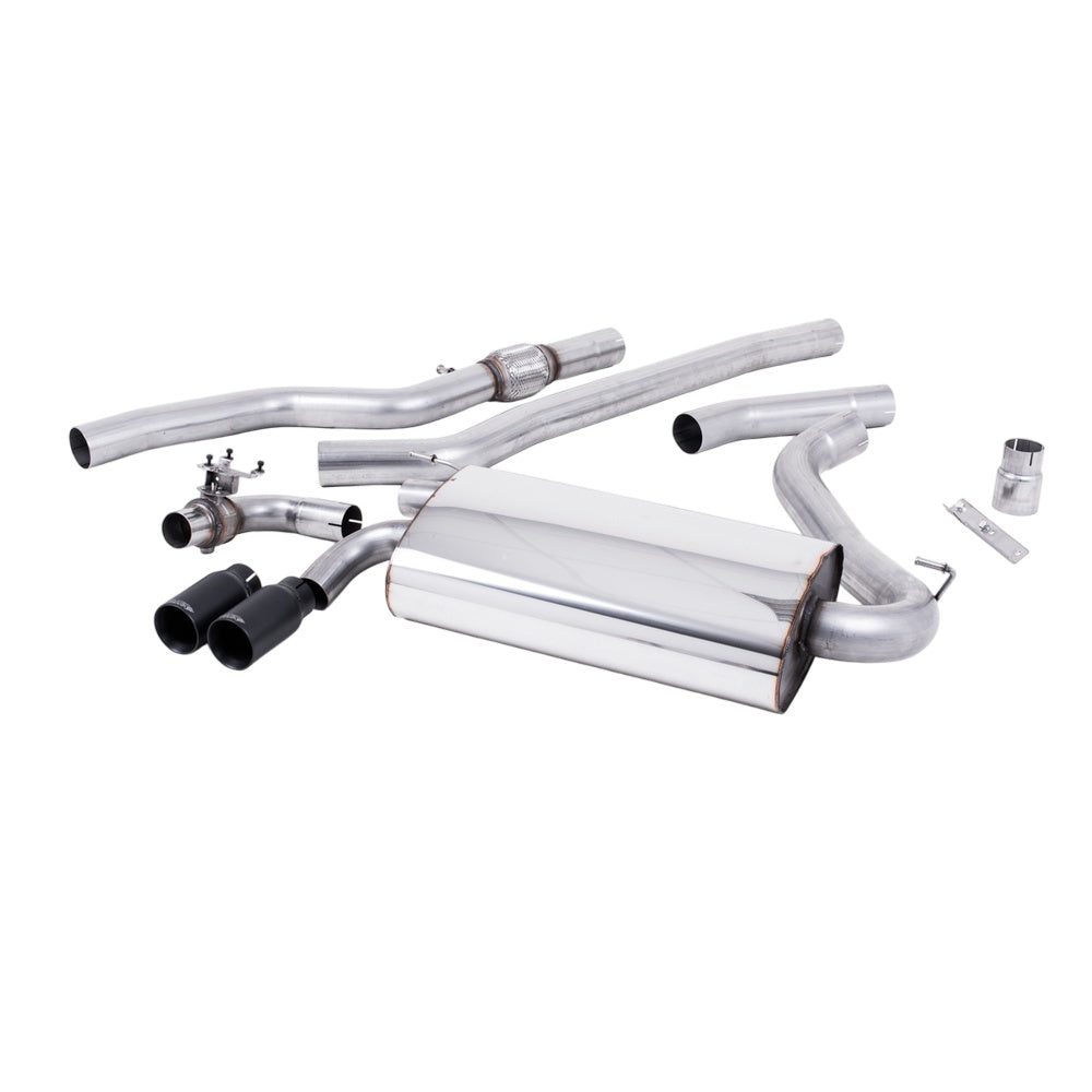 Milltek Cat Back Exhaust BMW 4 Series F32 428i Coupe (Manual Gearbox, without Tow Bar, None xDrive and N20 Engine Only) 14-18-Exhaust System-carbonizeduk