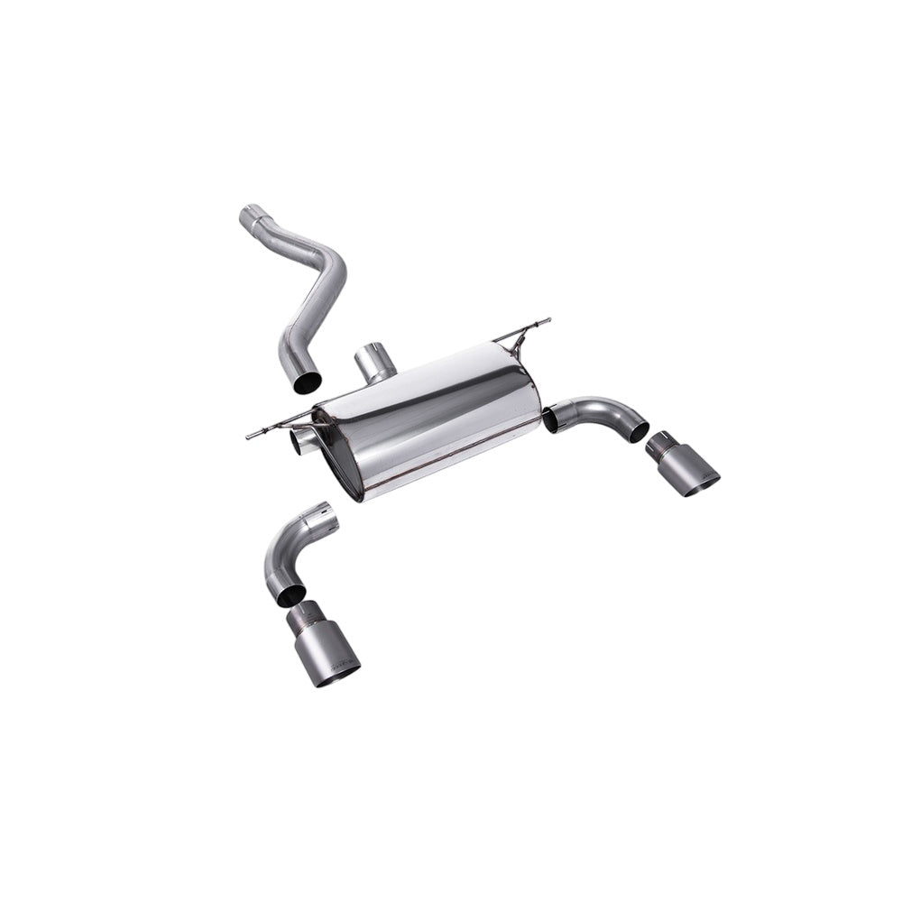 Milltek Rear Silencer(s) Exhaust BMW 1 Series M135i 3 and 5-Door (F21 and F20, None xDrive) 12-16-Exhaust System-carbonizeduk