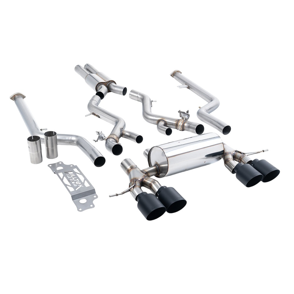 Milltek Cat Back Exhaust BMW 2 Series M2 Coupe (G87 S58 OPF/GPF Models) 23-25-Exhaust System-carbonizeduk