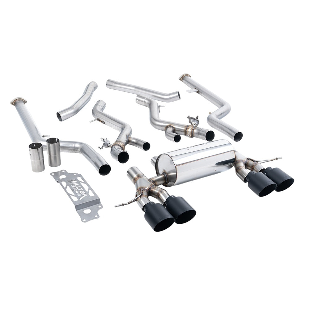 Milltek Cat Back Exhaust BMW 2 Series M2 Coupe (G87 S58 OPF/GPF Models) 23-25-Exhaust System-carbonizeduk