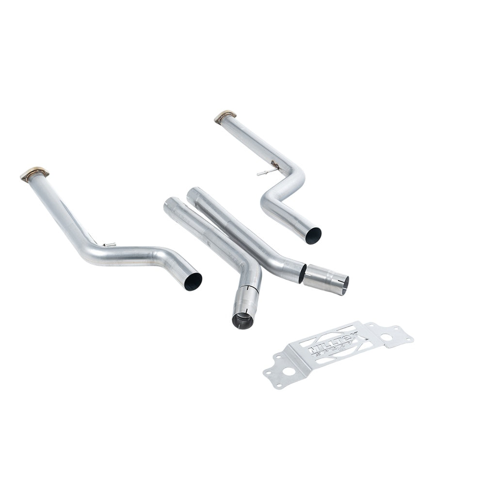 Milltek Secondary Catalyst Bypass Exhaust BMW 2 Series M2 Coupe (G87 S58 NAS Non-OPF/GPF Models) 23-25-Manifolds, Decats & Sports Cats-carbonizeduk