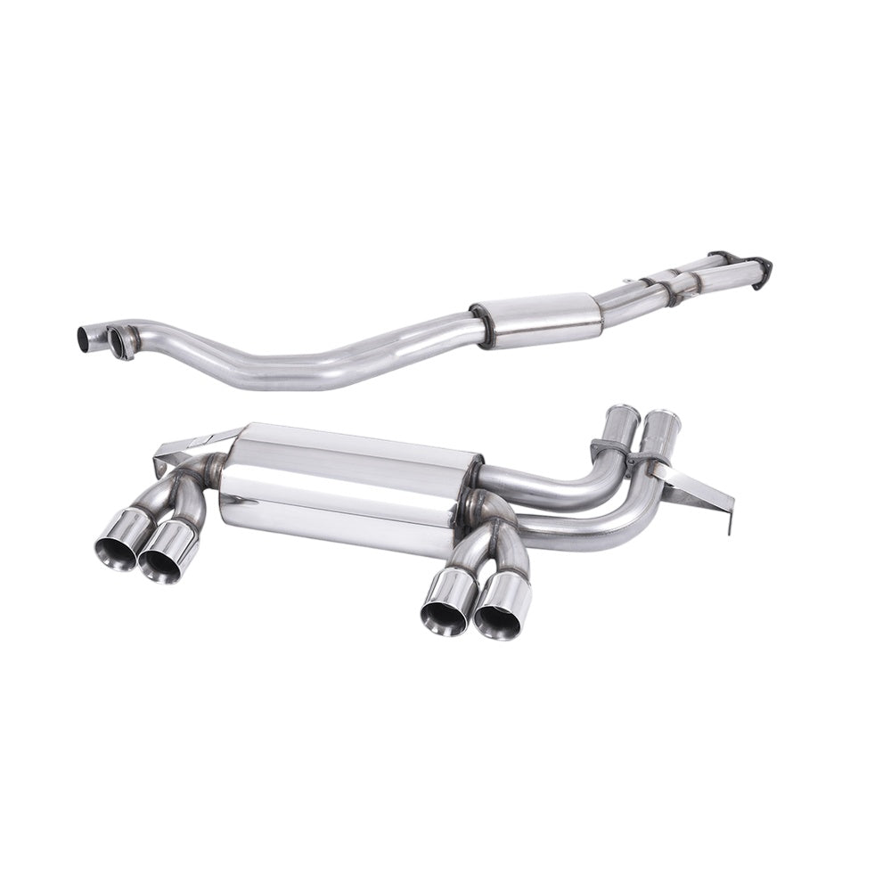 Milltek Cat Back Exhaust BMW 3 Series E46 M3 CSL 03-07-Exhaust System-carbonizeduk