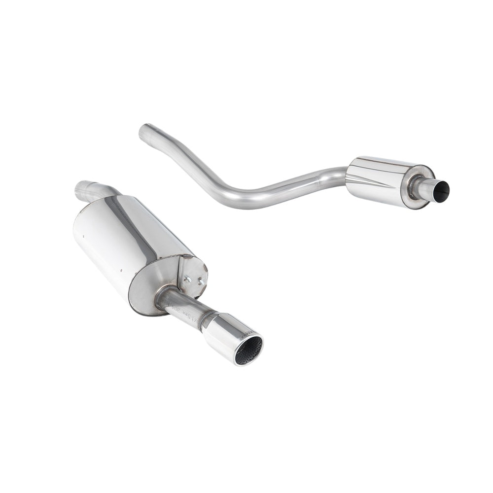 Milltek Cat Back Exhaust Ford Fiesta Mk6 ST 150 05-08-Exhaust System-carbonizeduk