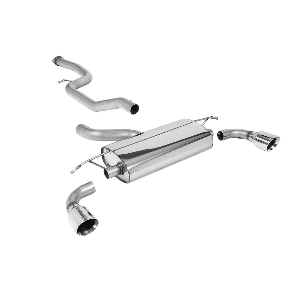 Milltek Cat Back Exhaust Ford Focus Mk2 ST 225 05-10-Exhaust System-carbonizeduk