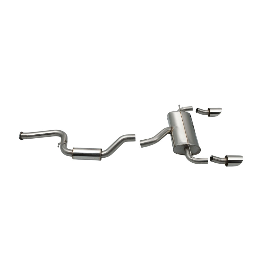 Milltek Cat Back Exhaust Ford Focus Mk2 RS 2.5T 305PS 09-10-Exhaust System-carbonizeduk