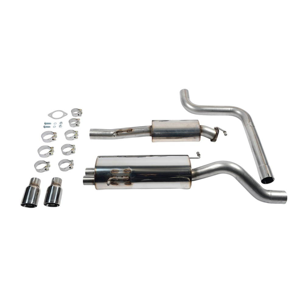 Milltek Cat Back Exhaust Ford Fiesta Mk7/Mk7.5 ST 1.6 EcoBoost 182PS and ST200 13-17-Exhaust System-carbonizeduk