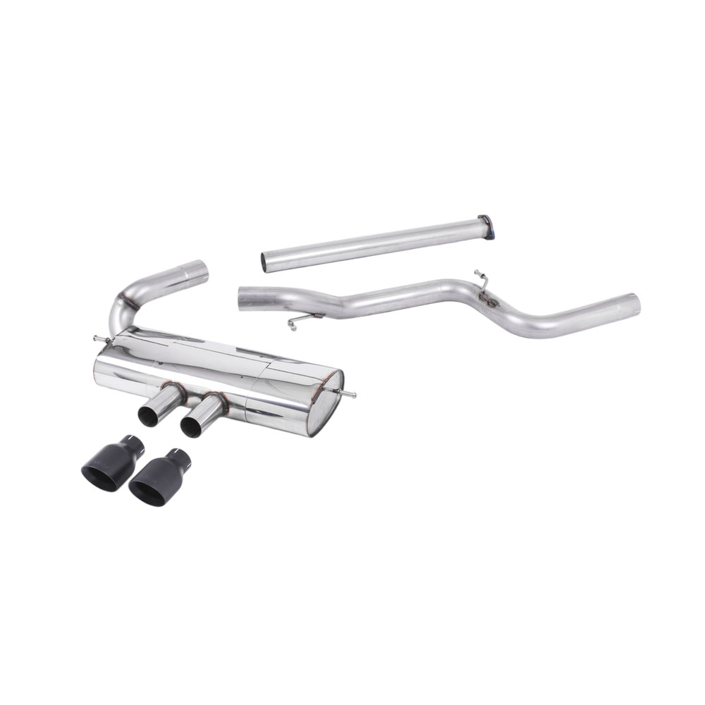 Milltek Cat Back Exhaust Ford Focus Mk3 ST 2.0 EcoBoost 5-Door Hatchback 12-18-Exhaust System-carbonizeduk