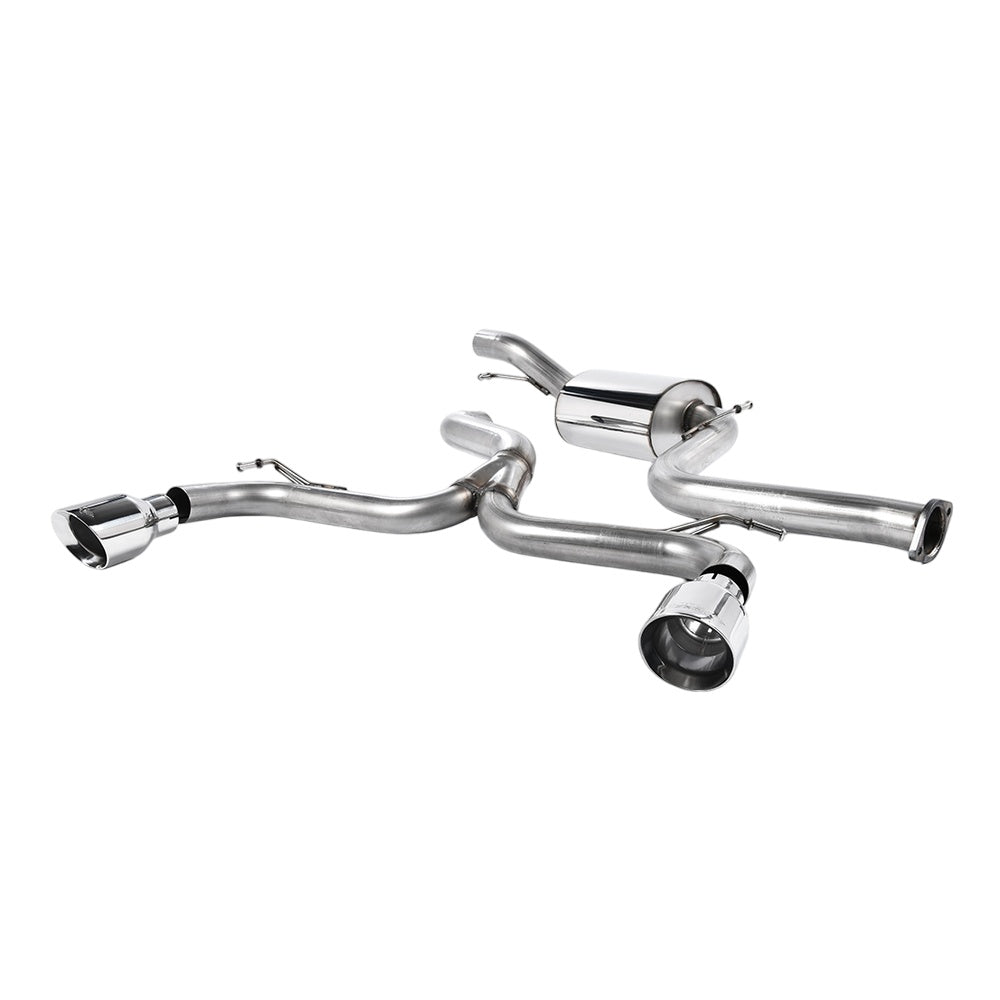 Milltek Cat Back Exhaust Ford Focus Mk2 ST 225 05-10-Exhaust System-carbonizeduk