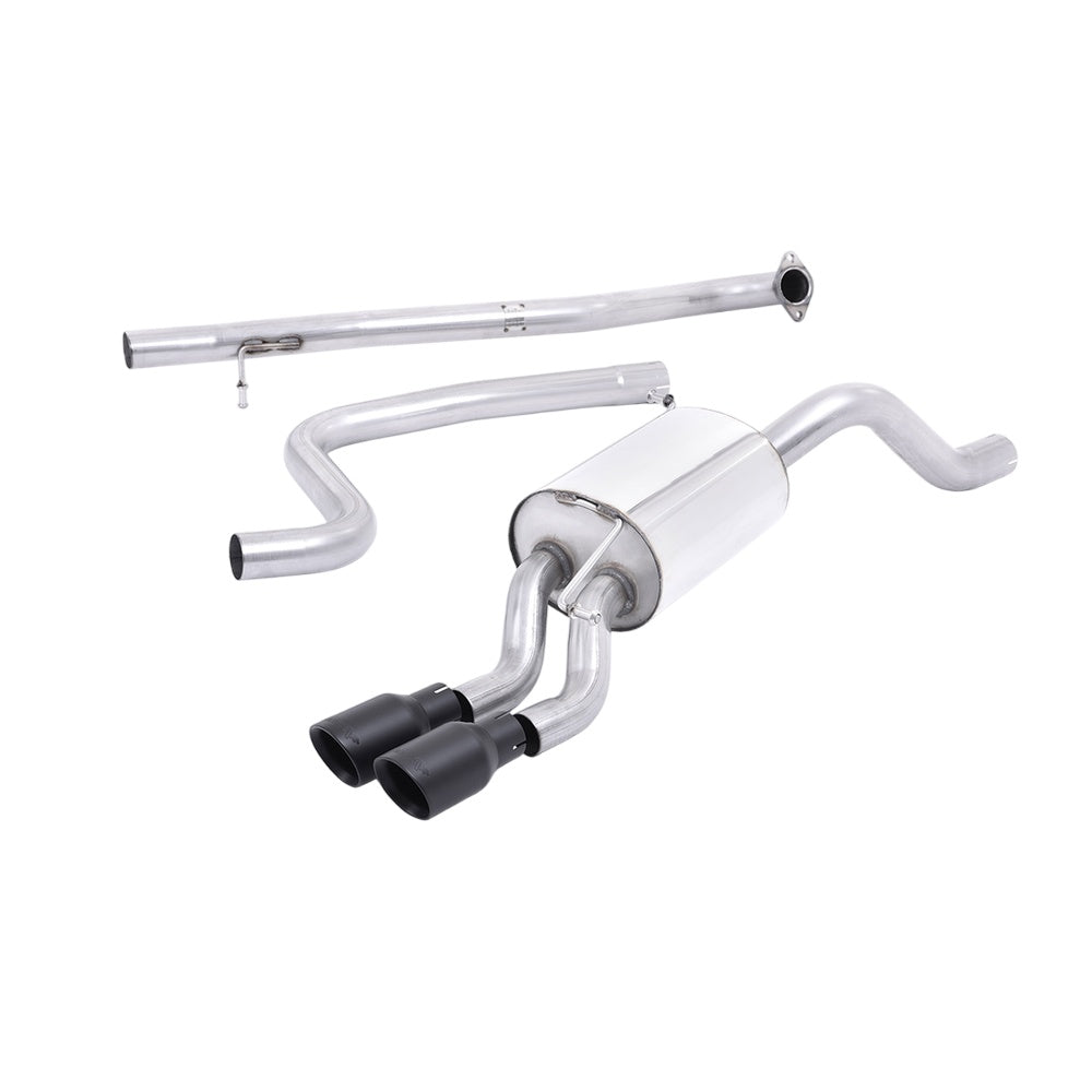 Milltek Cat Back Exhaust Ford Fiesta Mk7/Mk7.5 1.0T EcoBoost (100/125/140PS) 13-17-Exhaust System-carbonizeduk
