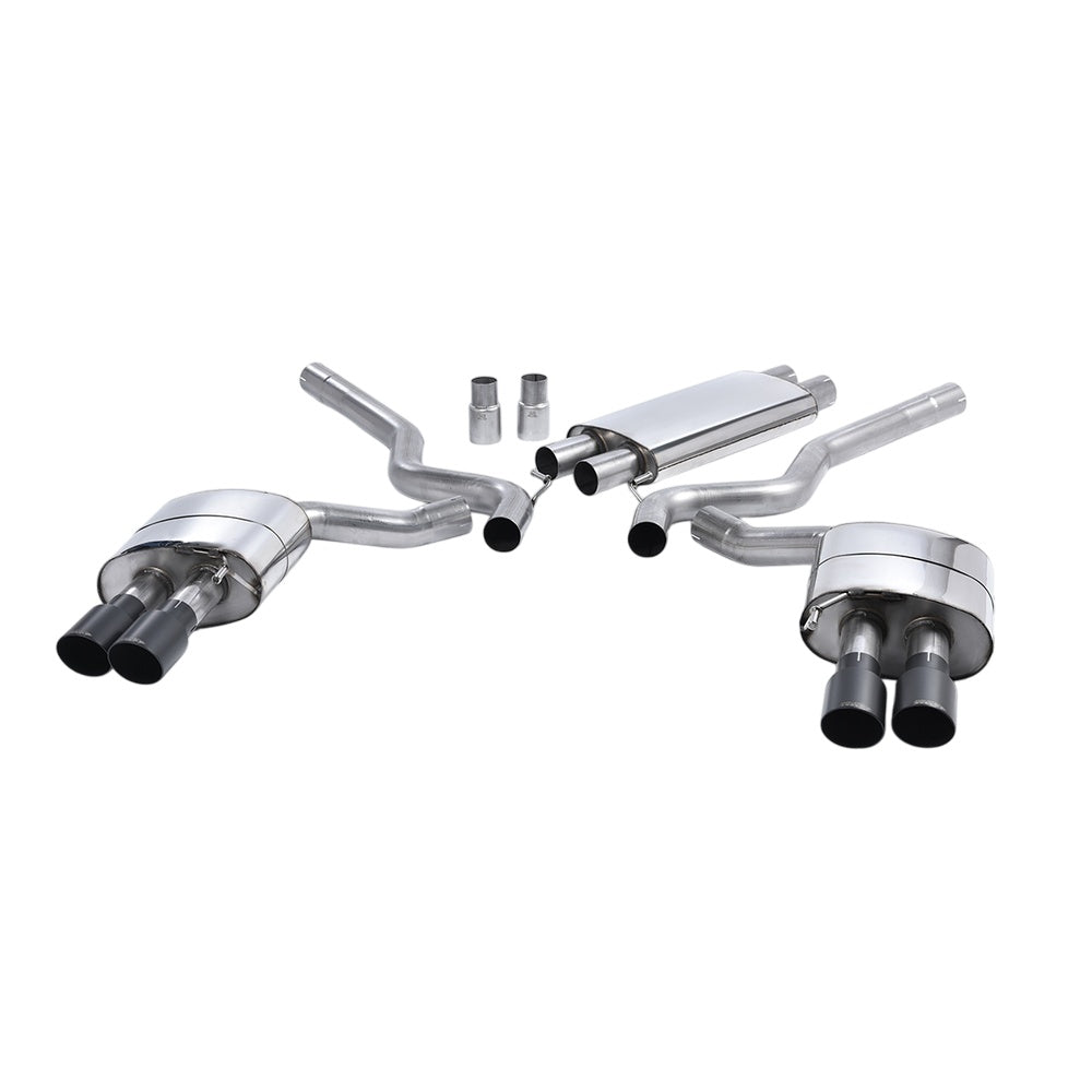 Milltek Cat Back Exhaust Ford Mustang 5.0 V8 GT (Fastback) 15-18-Exhaust System-carbonizeduk
