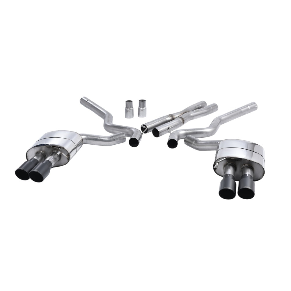 Milltek Cat Back Exhaust Ford Mustang 5.0 V8 GT (Fastback) 15-18-Exhaust System-carbonizeduk