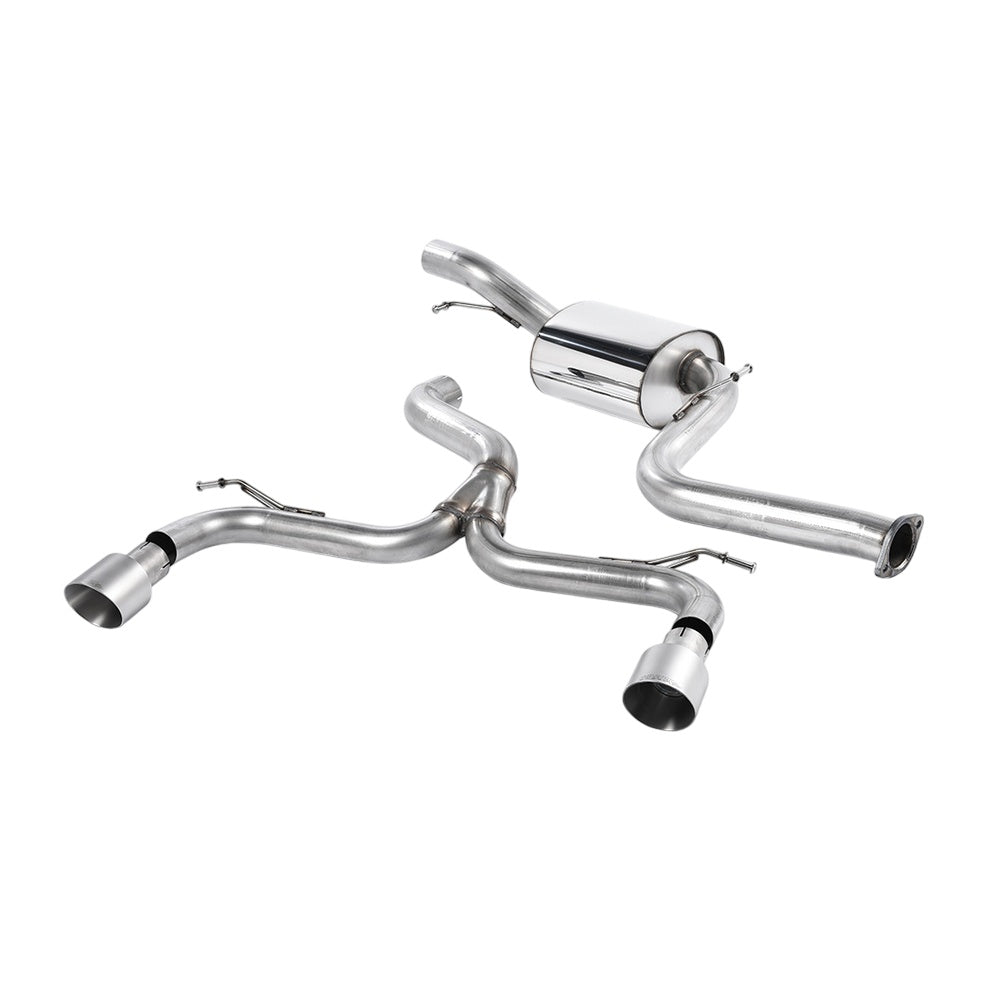 Milltek Cat Back Exhaust Ford Focus Mk2 ST 225 05-10-Exhaust System-carbonizeduk