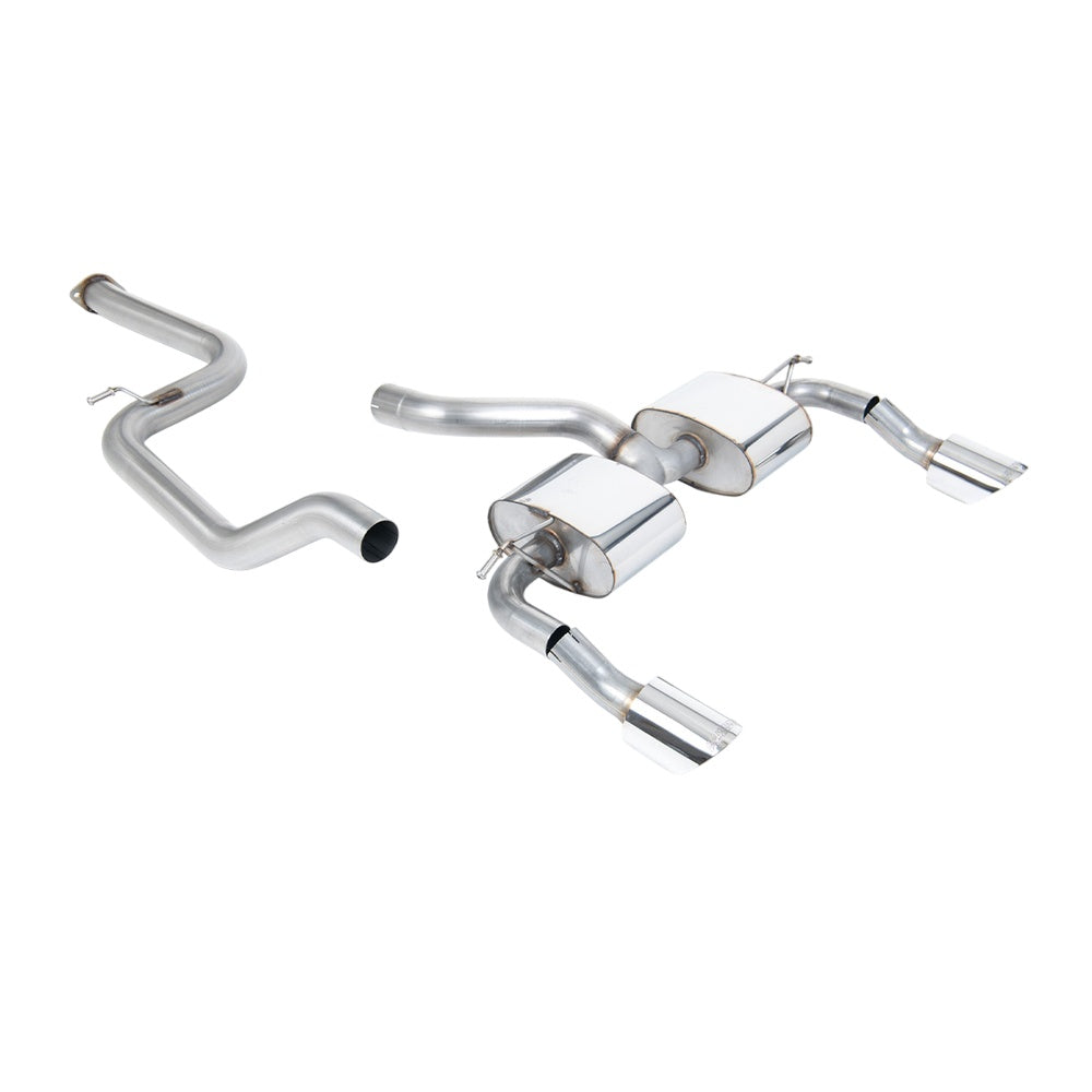 Milltek Cat Back Exhaust Ford Focus Mk2 RS 2.5T 305PS 09-10-Exhaust System-carbonizeduk