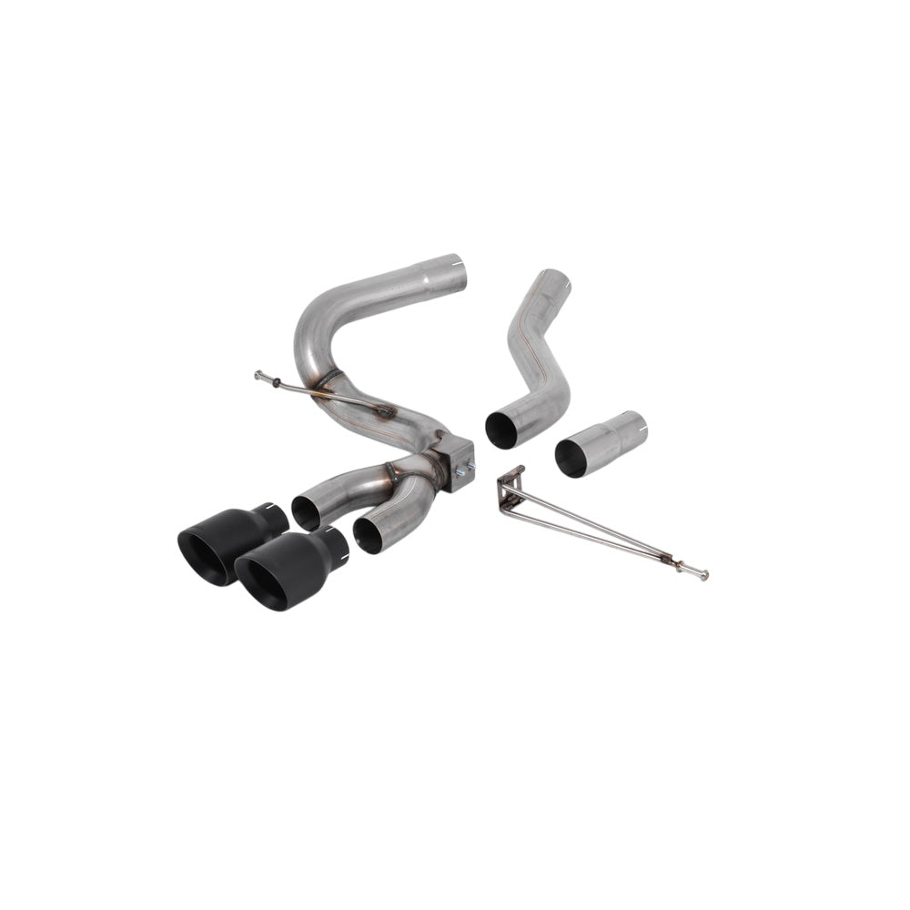 Milltek Cat Back Exhaust Ford Focus Mk3 ST 2.0 TDCi 5-Door Hatchback (Diesel) 12-18-Exhaust System-carbonizeduk