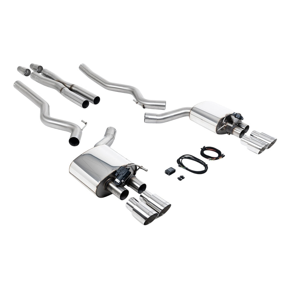 Milltek Cat Back Exhaust Ford Mustang 5.0 V8 GT (Fastback) 15-18-Exhaust System-carbonizeduk