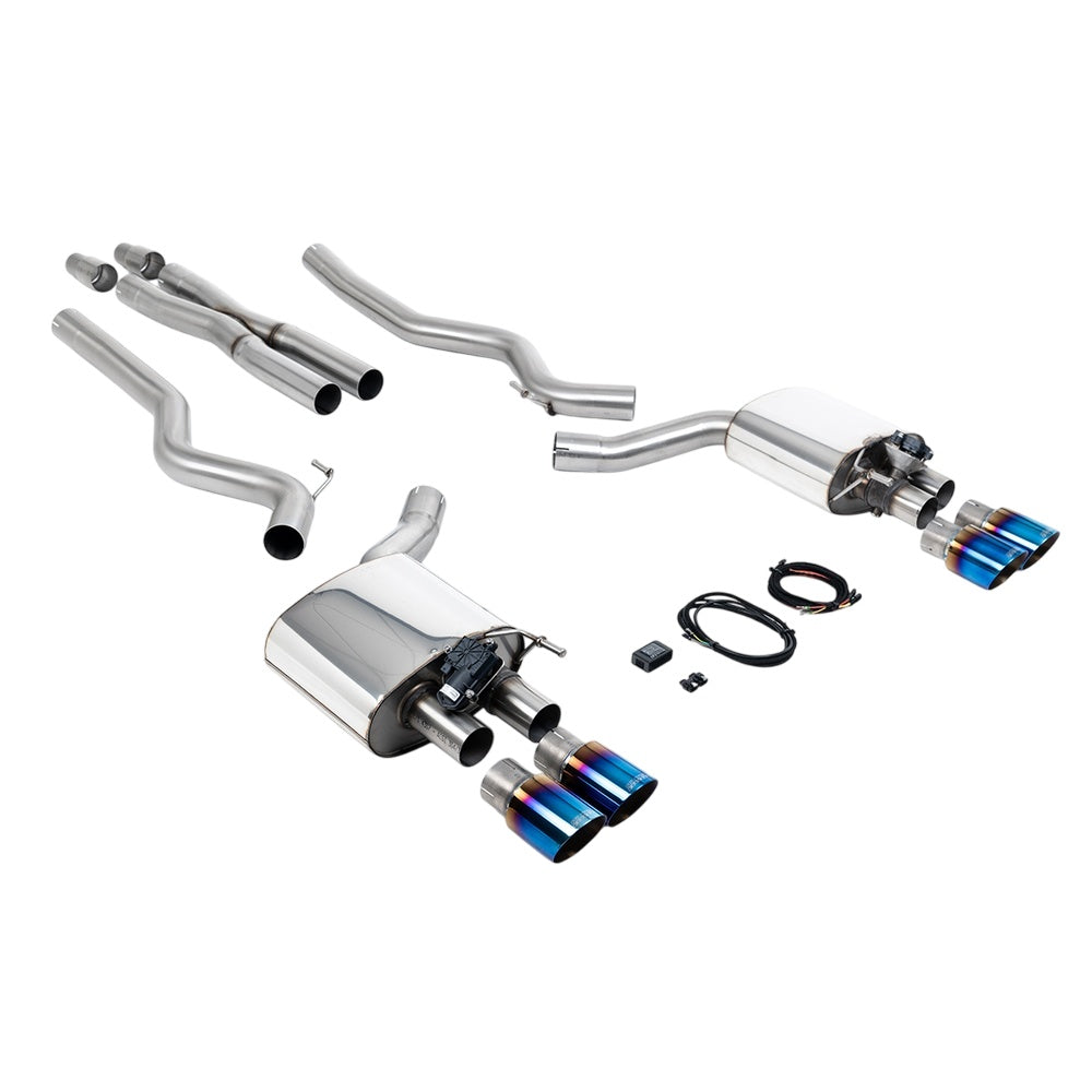 Milltek Cat Back Exhaust Ford Mustang 5.0 V8 GT (Fastback) 15-18-Exhaust System-carbonizeduk