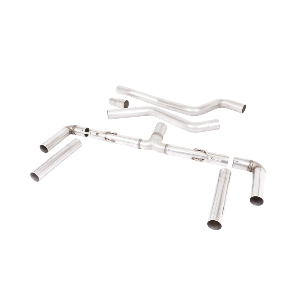 Milltek Particulate Filter-back Exhaust Ford Focus Mk4 ST 2.3 EcoBoost Estate/Wagon/Combi (OPF/GPF Equipped) 19-25-Exhaust System-carbonizeduk