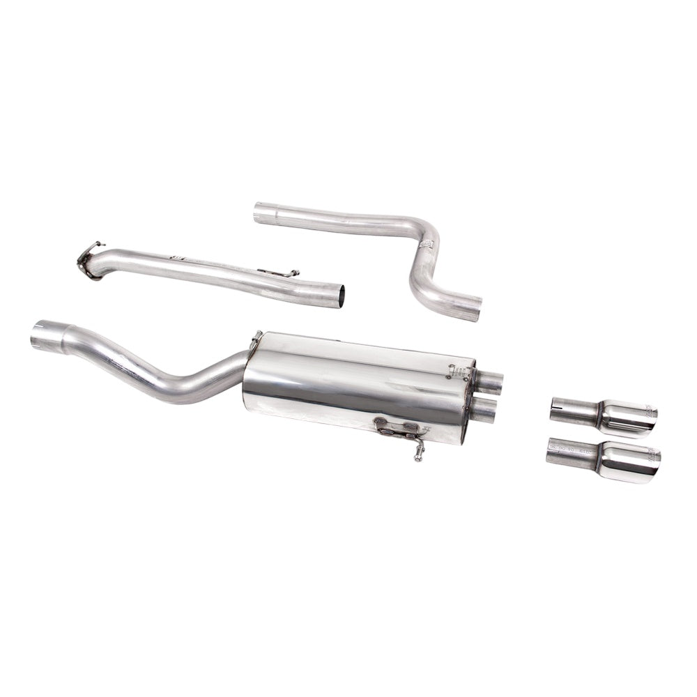 Milltek Cat Back Exhaust Ford Fiesta Mk7 ST 1.6 EcoBoost (5-Door North American Vehicles) 14-25-Exhaust System-carbonizeduk