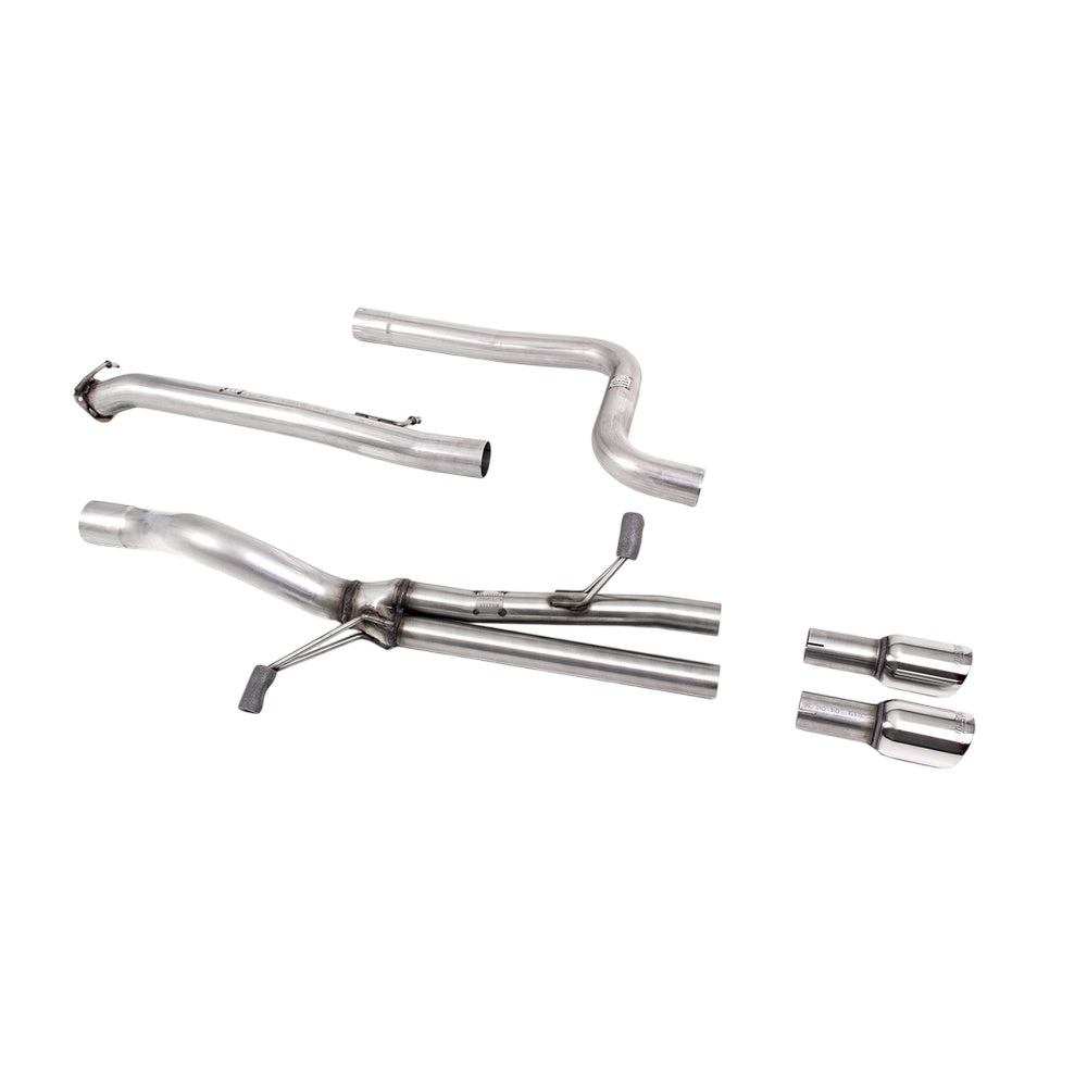 Milltek Cat Back Exhaust Ford Fiesta Mk7 ST 1.6 EcoBoost (5-Door North American Vehicles) 14-25-Exhaust System-carbonizeduk