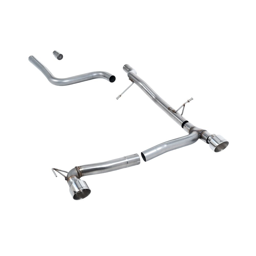 Milltek Particulate Filter-back Exhaust Ford Fiesta Mk8 1.0T EcoBoost ST-Line 3 and 5-Door (100ps and 125ps OPF/GPF Models Only) Maxton Dual Outlet Kits 19-25-Exhaust System-carbonizeduk